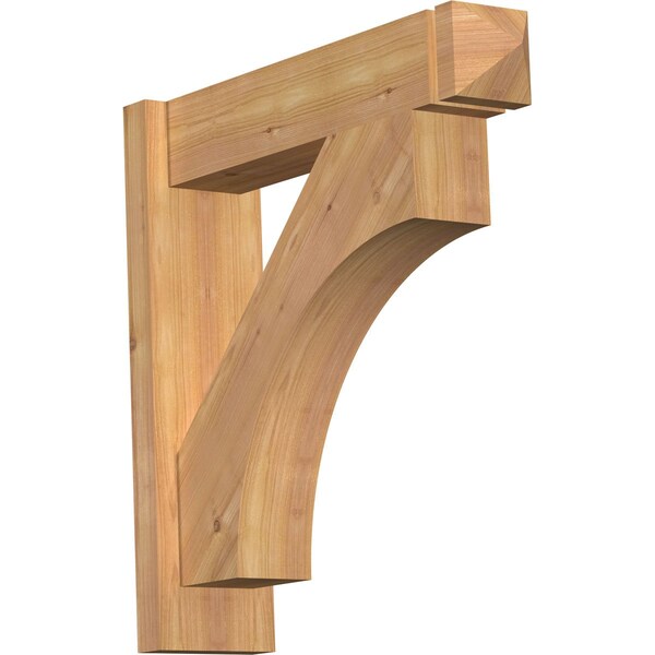 Ekena Millwork Westlake Smooth Arts and Crafts Outlooker, Western Red Cedar, 5 1/2"W x 22"D x 22"H OUT06X22X22WTL03SWR - main